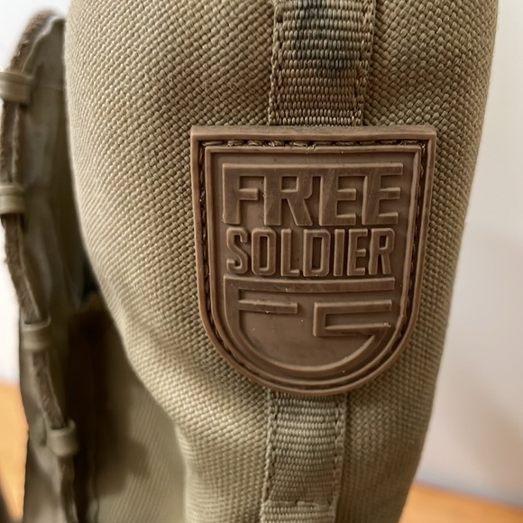 Men\'s tan FREE SOLDIER Tactical boots. Size 12 main image 7